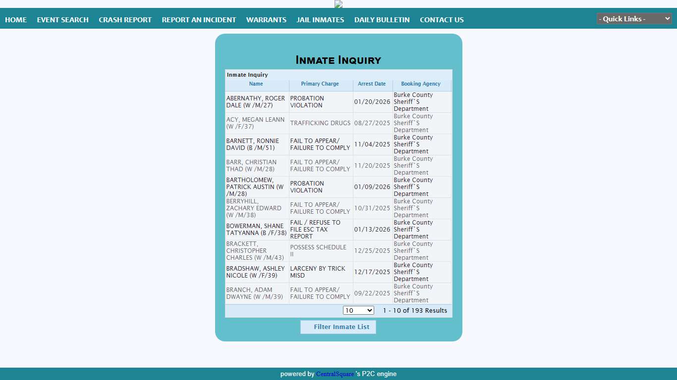 Morganton Department Public Safety P2C